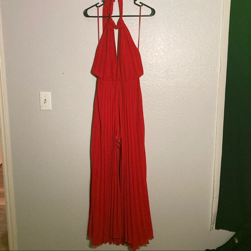 🌹✨ Adorable Red Lush Maxi Dress/Romper! ✨ 🌹perfect for vday date night!